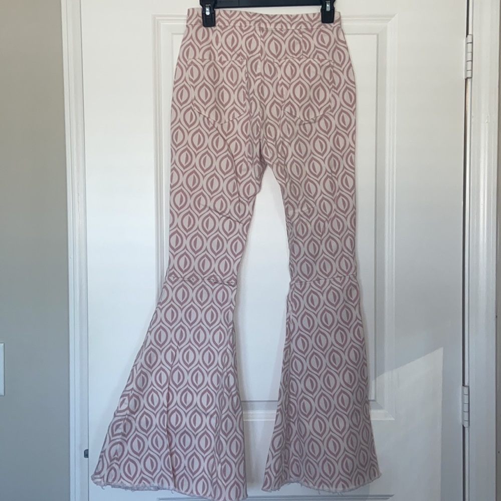 Mauve Bell Bottom Pant - Picture 4 of 5